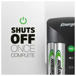 Cargador Energizer AA/AAA con 4 Pilas Recargables miniatura 6