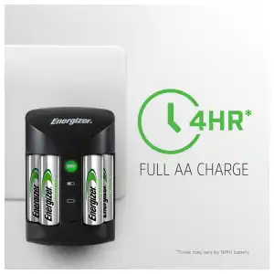 Cargador Energizer AA/AAA con 4 Pilas Recargables miniatura 3