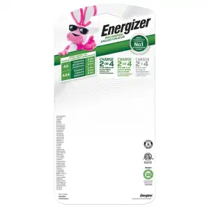 Cargador Energizer AA/AAA con 4 Pilas Recargables miniatura 9