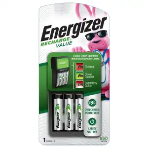 Cargador Energizer AA/AAA con 4 Pilas Recargables miniatura 1