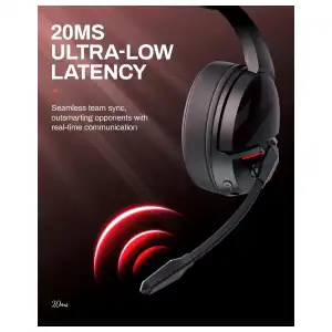 Audífonos Acer Nitro Wireless Gaming 2.4GHz + Bluetooth 5.3 – Mic Cancelación de Ruido miniatura 5