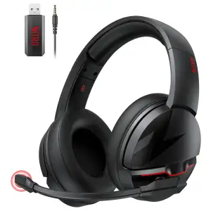 Audífonos Acer Nitro Wireless Gaming 2.4GHz + Bluetooth 5.3 – Mic Cancelación de Ruido miniatura 1