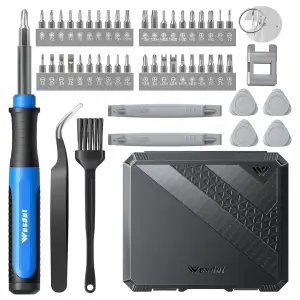 Kit de Destornilladores de Precisión 52-en-1, Aleación S2 miniatura 1