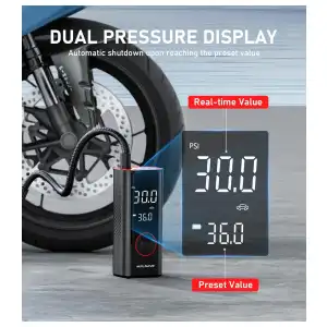 Compresor de Aire Portátil Digital INFLAVIVE 150 PSI Recargable miniatura 4