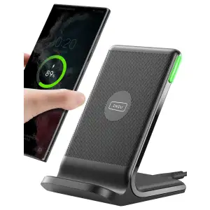 Cargador Inalámbrico INIU 15W Qi – Soporte Vertical miniatura 1