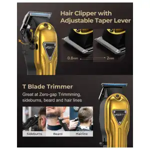 Máquina de Pelar Inalámbrica VGRPRO con Trimmer y Kit Completo miniatura 2