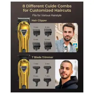 Máquina de Pelar Inalámbrica VGRPRO con Trimmer y Kit Completo miniatura 5