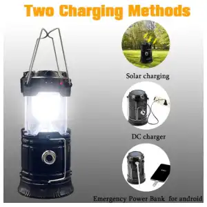 Linterna LED Solar Plegable Hakol BH-688 miniatura 6