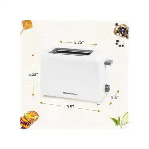 Tostadora Elite Gourmet Cool Touch 2 Rebanadas miniatura 6