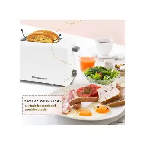 Tostadora Elite Gourmet Cool Touch 2 Rebanadas miniatura 5