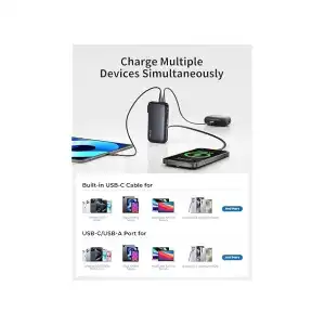 Power Bank Joyfar 10,000mAh Carga Rápida 22.5W miniatura 6